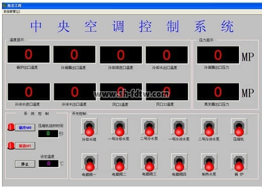 中央空调实训,网络型空调考核台,温度湿度控制(图2)