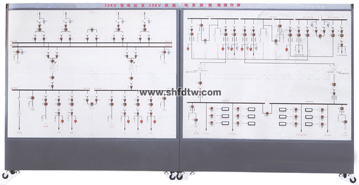 智能35KV变电站及10KV供配电系统倒闸操作实训装置(图1)