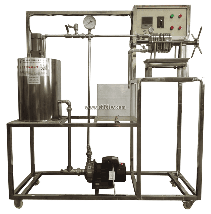 恒压过滤常数测定实验装置（板框过滤） (图1)