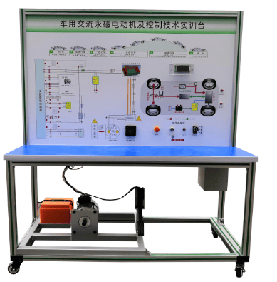 车用交流永磁同步电动机控制实验台(图1)