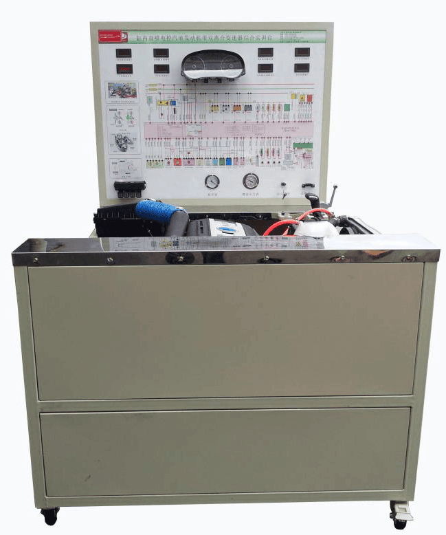 直喷发动机带双离合器变速器综合实训台