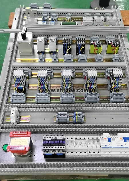 低压电工实操考试动力考核柜，低压电工实训装置，低压电工实操平台(图11)