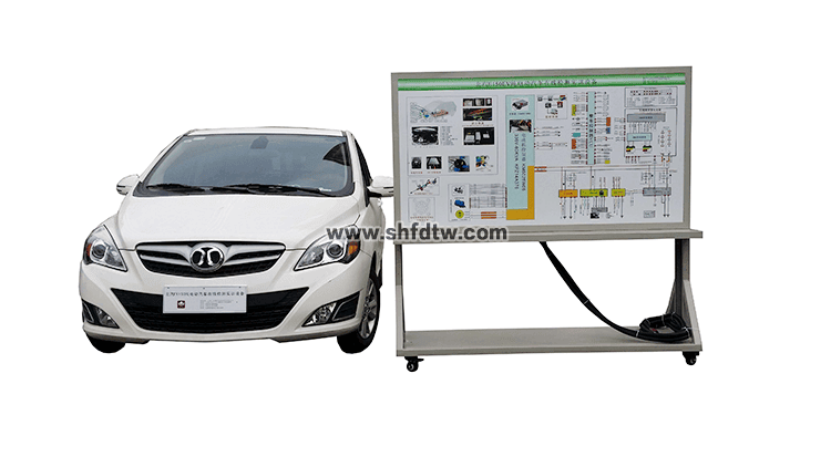 比亚迪秦整车理实一体化+课程 比亚迪秦整车理实一体化 整车理实一体化实训室 汽车理实一体化教学设备(图1)