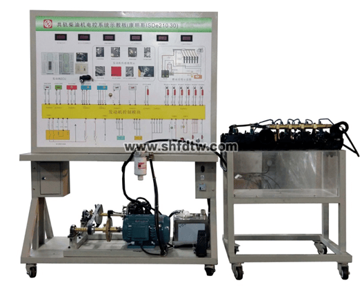 共轨柴油机电子燃油喷射(油路)系统示教板(图1)