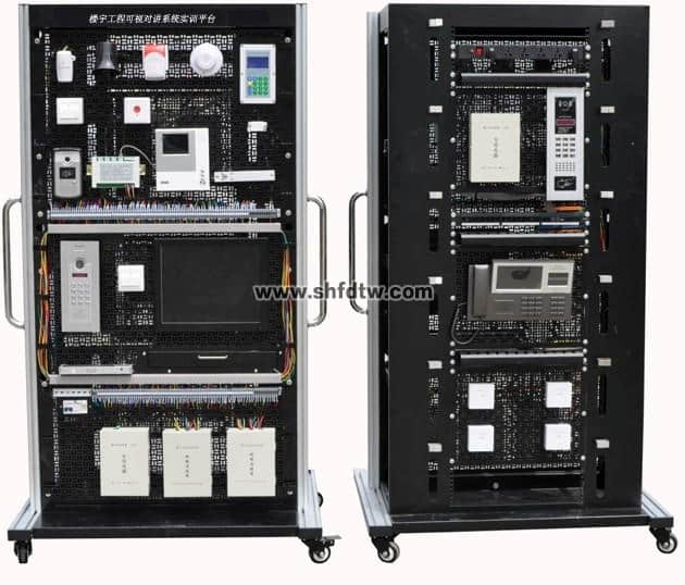 智能楼宇对讲系统实训装置 楼宇对讲及门禁系统实训装置(图1)