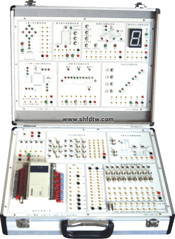 可编程PLC控制器实验箱 PLC可编程控制器实验箱 可编程教学实验箱(图1)