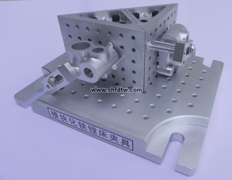 孔系拆装机床夹具 机床夹具模型 机床夹具拆装模型(图2)