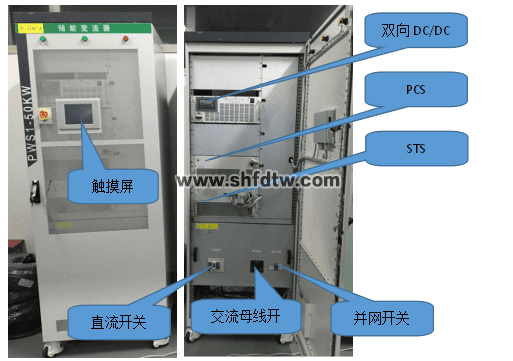 风光氢混合发电暨智能微电网实训系统 智能微电网实验室系统 风光互补微电网实训装置(图28)