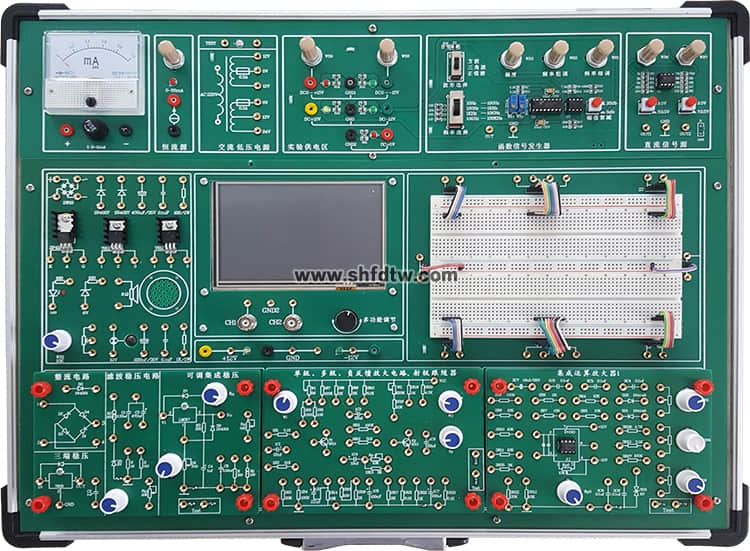 电子线路综合实验箱 高频电子线路实验箱 增强型电子线路综合实验箱(图1)