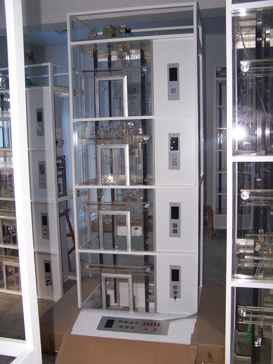 透明仿真电梯实训考核实验装置(图1)