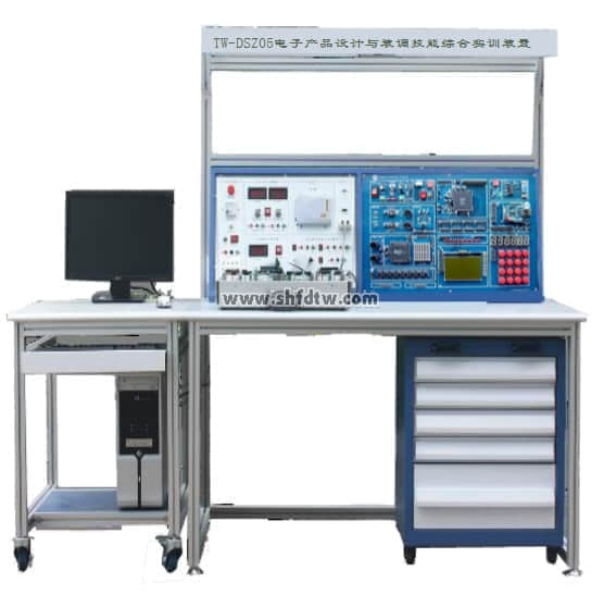 电子产品设计与装调技能综合实训装置(图1)