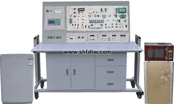 多功能家用电子产品电气控制综合实训装置(图1)
