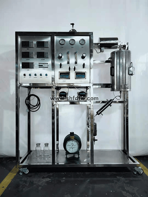 数字型乙苯脱氢制苯乙烯实验装置 制苯乙烯实验系统 化工实验设备(图1)