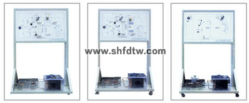 制冷电路电气控制实训装置 制冷电气实训设备 制冷电路电气控制实训台 制冷电路电气控制实训设备 制冷电(图1)
