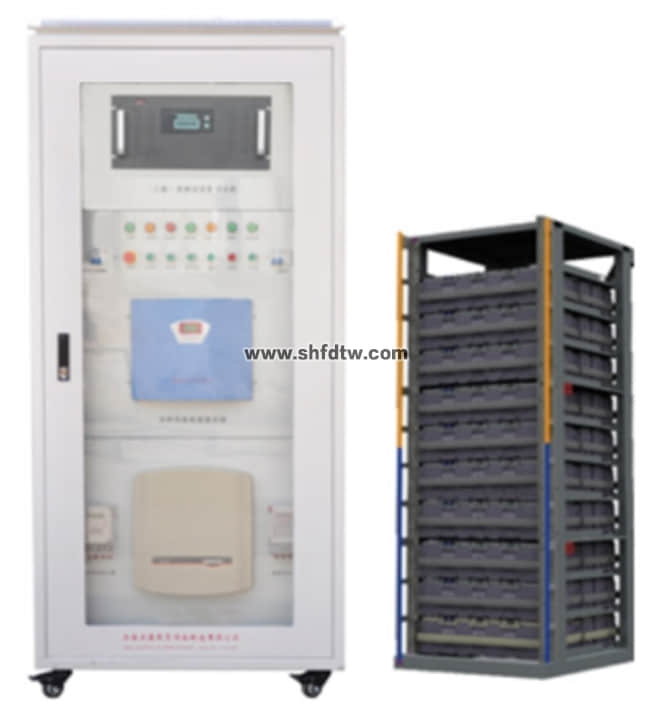 光伏发电储能系统 太阳能光伏发电系统 5KW光伏储能发电教学系统 5KW太阳能光伏并网发电教学平台(图1)