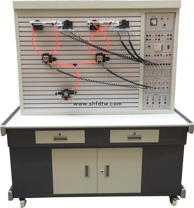 气动继电器控制实训装置(图1)