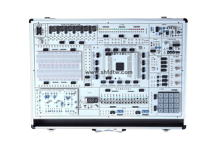 电子技术单片机综合实验箱 单片机综合实验箱 单片机实验箱 电子技术实验箱(图1)