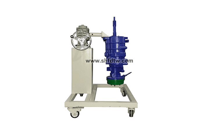 手动变速器拆装翻转台架 变速器拆装实训台 无极变速器拆装翻转架(图1)
