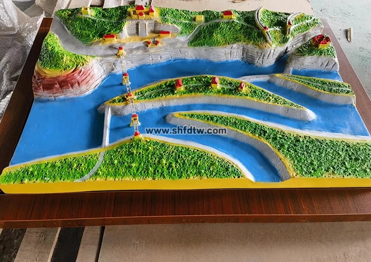 都江堰古水利工程模型(图2)
