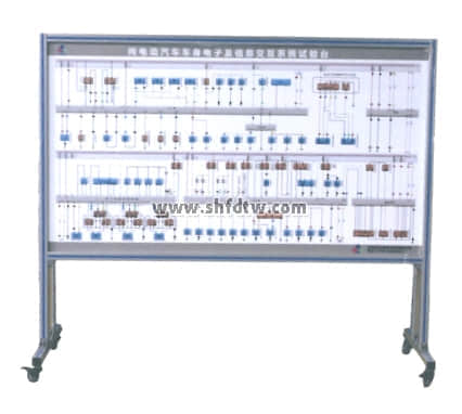 车身电气系统实训台，汽车车身电器系统实训台，纯电动汽车车身电气系统实训台(图2)
