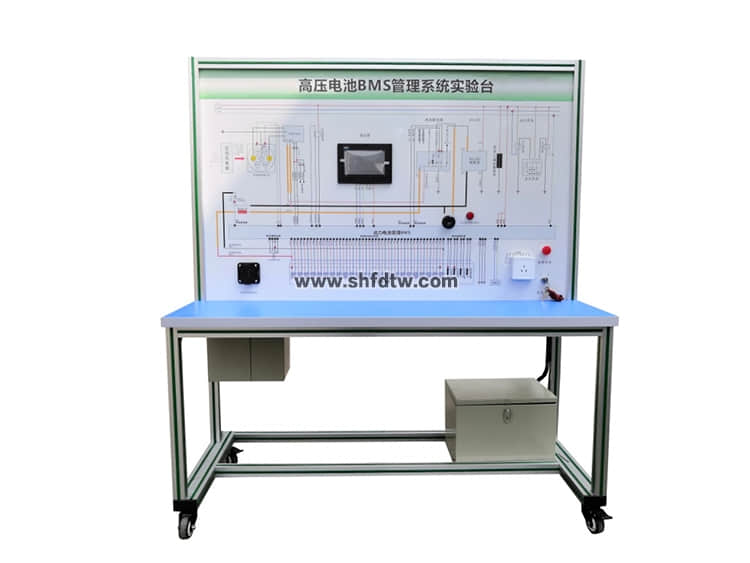 动力电池管理系统(BMS)实训台、新能源汽车实训台、动力电池组BMS管理系统实训台(图1)