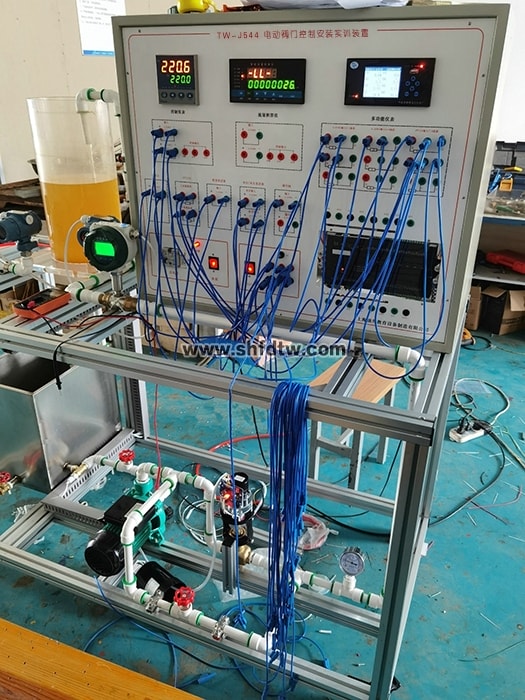 电动阀门控制安装实训装置 (图1)