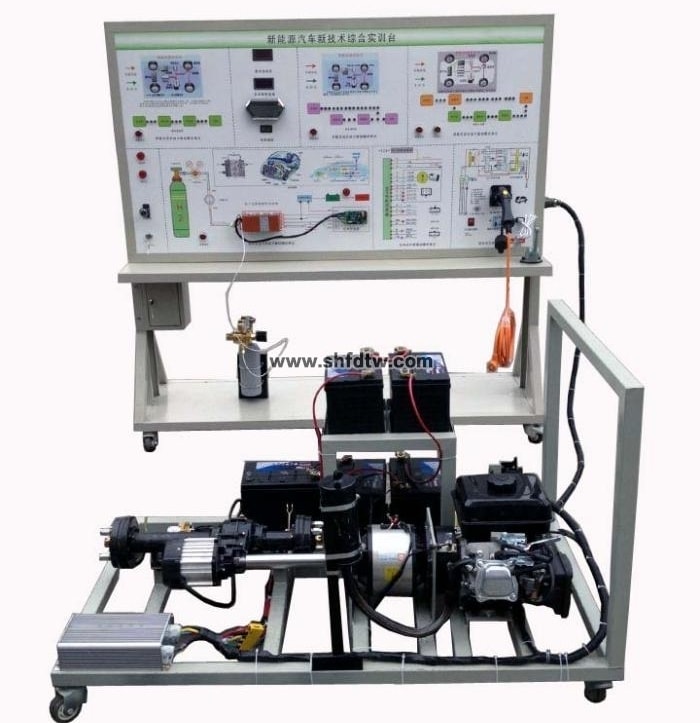 混合动力实训示教板 汽车混合动力系统示教板 混合动力系统仿真示教板 新能源混合动力系统示教板(图1)