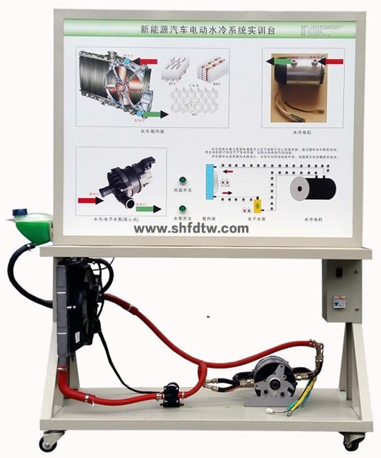 动力电池冷却系统实训台（水冷）(图1)