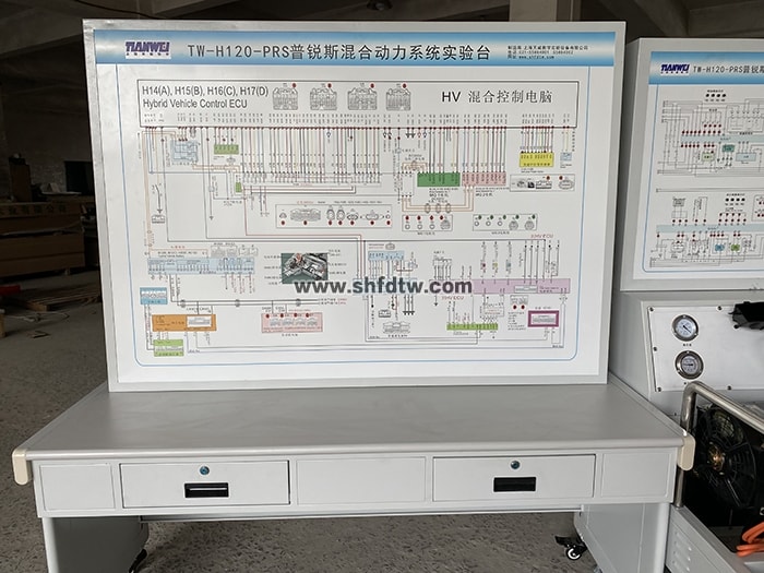 普锐斯混合动力系统实验台(图3)