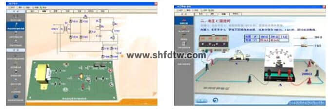 新能源汽车电工电子及电机驱动技术教学系统 新能源汽车电工电子实训装置 电动汽车电工电子实验台(图17)