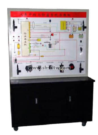 汽车中控与防盗系统示教板(图1)