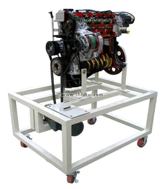 卡罗拉汽油发动机解剖模型运行演示台(图1)