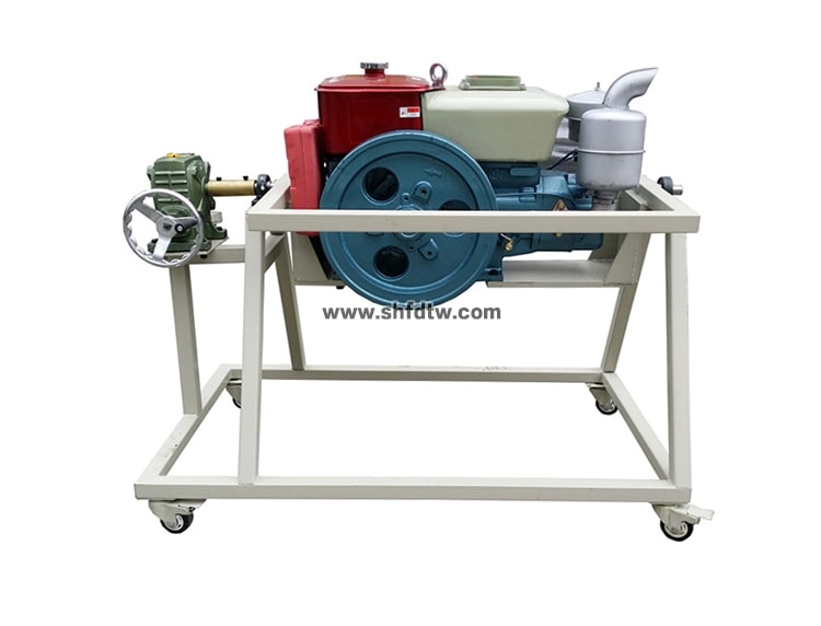 小型柴油机拆装与维修台架 柴油发动机附拆装架 发动机拆装台架 (图1)