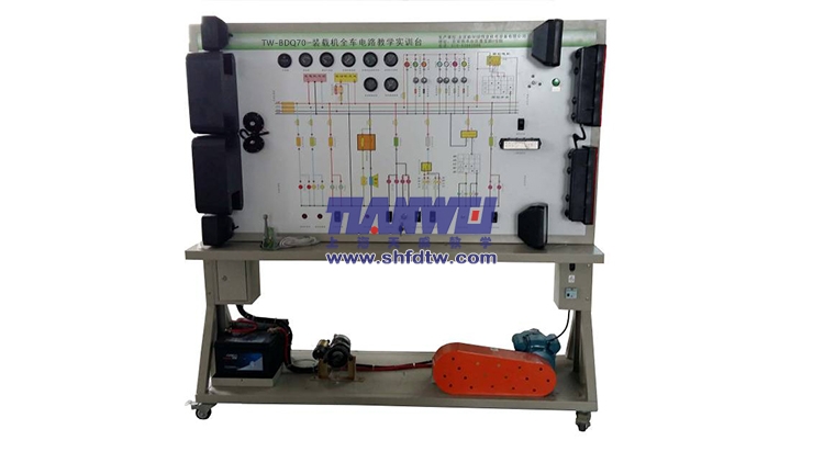 装载机全车电路系统实训台 装载机全车电器实训台 全车电路实训台(图1)