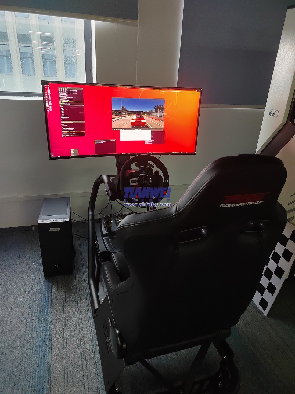 ADAS控制策略仿真试验台(图1)