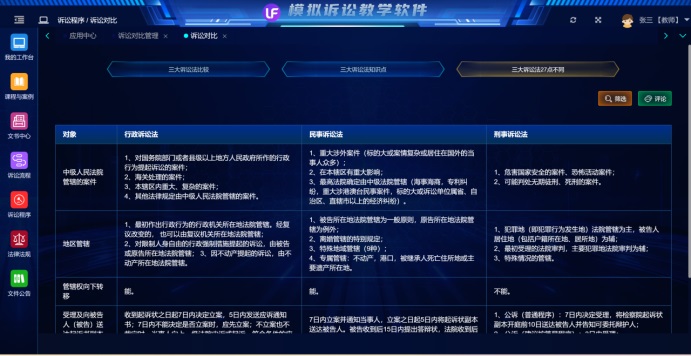 模拟诉讼教学软件(图2)