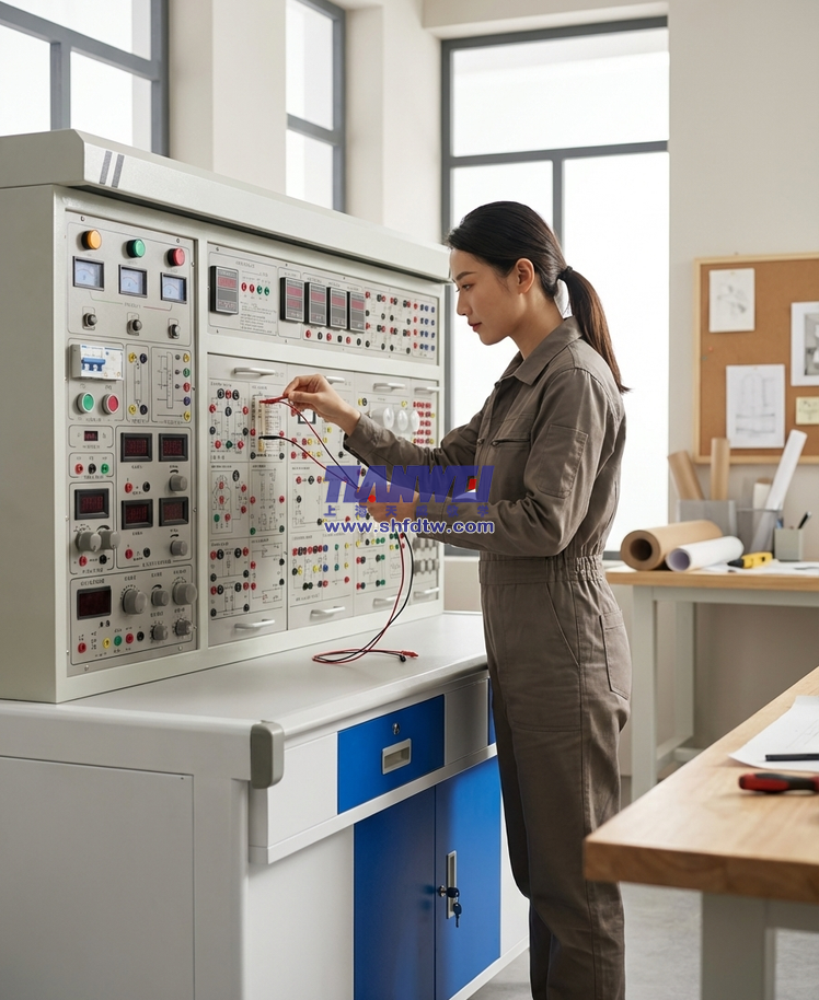 高性能电工电子电拖综合实训装置(图11)