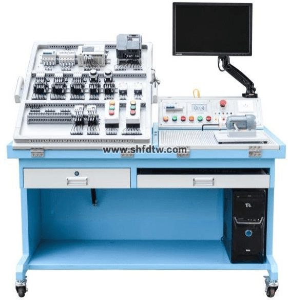 机电综合实训考核平台 机电一体化实训系统 综合一体化考核装置 (图1)