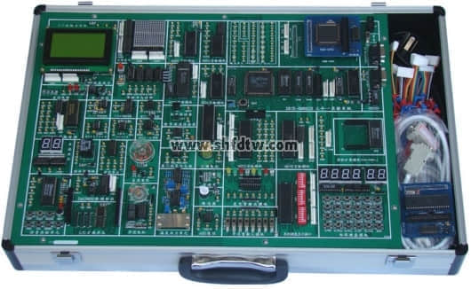 多合一实验仪,单片机/微机接口实验系统 单片机微机、控制技术、自动化综合实验箱(图1)