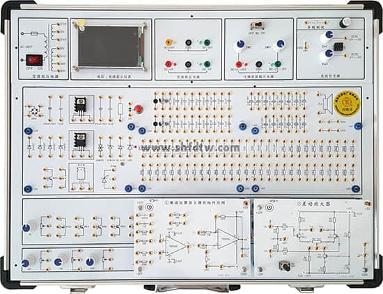 创新型模拟电路实验箱,模拟电路教学,模拟电路实训设备(图1)