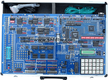 八位/十六位计算机组成原理与系统结构实验仪 计算机原理实验箱 十六位计算机组成原理试验箱 计算机组成(图1)