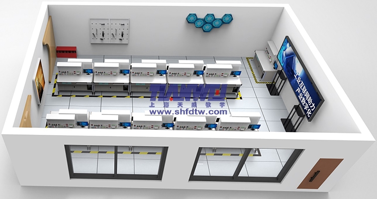 PLC可编程控制器实训装置(图4)