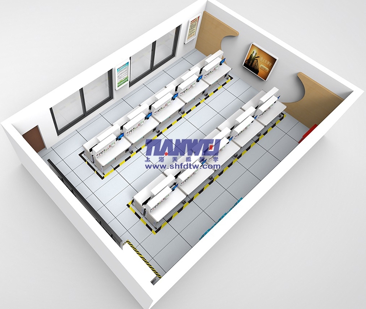 PLC可编程控制器实训装置(图5)