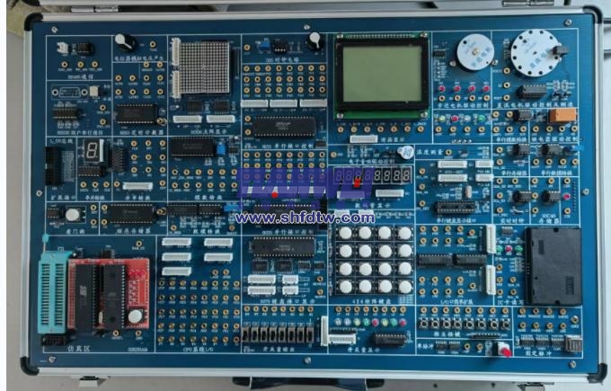 单片机实验系统 单片机教学实验箱 单片机开发实验箱 单片机实验箱(图1)