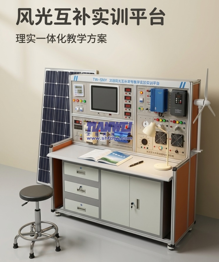 风光互补发电教学实验实训平台(图2)
