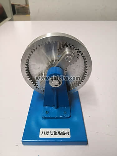 全铝制机构运动,简图测绘模型,实物机械模型(图1)